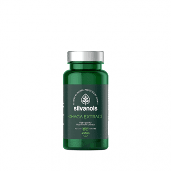 SILVANOLS CHAGA EXTRACT, 60 kapsulas