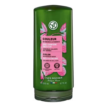 YVES ROCHER kondicionieris krāsotiem matiem ar aveņu ekstraktu, 200 ml