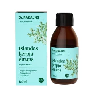 EASY BREATHE ICELAND MOSS sīrups, 120 ml