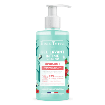 BEAUTERRA BIO успокаивающий гель для интимной зоны, 500 мл