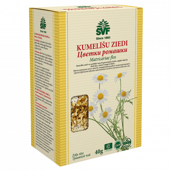 ŠVF tēja KUMELĪŠU ZIEDI, 40 g