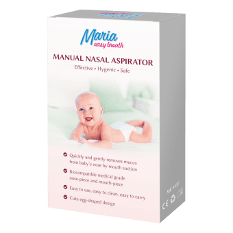 MARIA EASY BREATH manuālais deguna aspirators, 1 gab.
