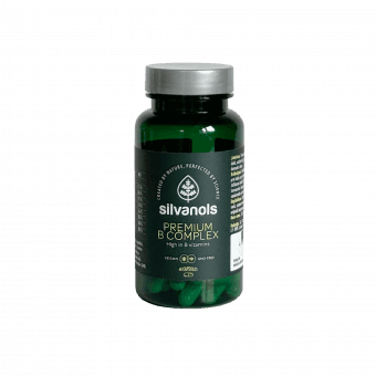 SILVANOLS kapsulas PREMIUM B COMPLEX, 60 gab.