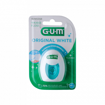 GUM zobu diegs ORIGINAL WHITE, 30 M