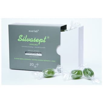 SILVASEPT karameles IMMUNO, 20 gab.