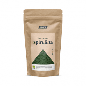 ICONFIT Organiskais Spirulīna pulveris, 125 g