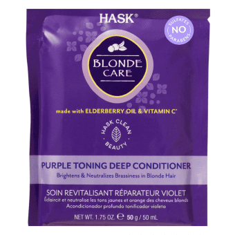 HASK kopjoša matu maska blondiem matiem, 50 g