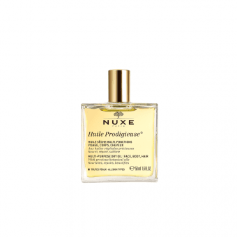 NUXE sausā eļļa sejai, ķermenim un matiem HUILE PRODIGIEUSE, 50 ml