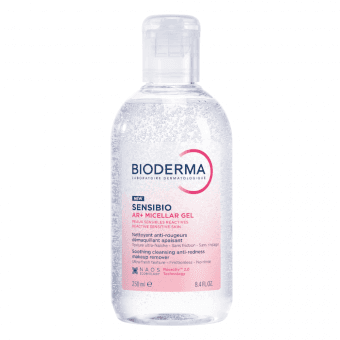 BIODERMA мицеллярный гель против покраснения для чувствительной кожи SENSIBIO AR+, 250 мл