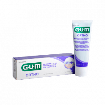 GUM zobu pasta ORTHO, 75 ml