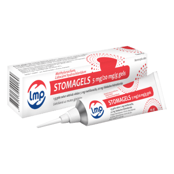 STOMAGELS 5 mg/20 mg/g gels, 15 g