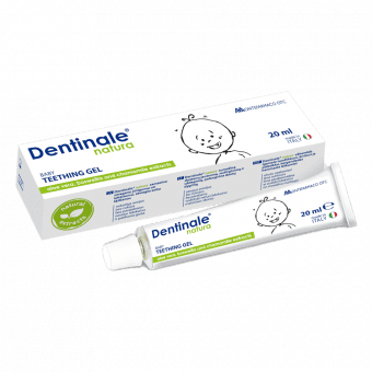 DENTINALE NATURA bērnu smaganu gels zobu šķilšanās laikā, 20 ml
