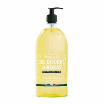 BEAUTERRA Jasmīna barojošs dušas gels ar olīveļļu, 1 l