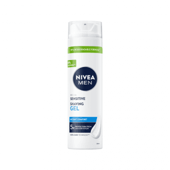 NIVEA skūšanās želeja MEN SENSITIVE, 200 ml