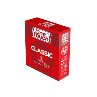 ONE TOUCH prezervatīvi CLASSIC, 3 gab.
