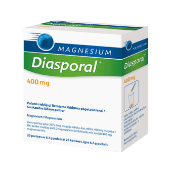 MAGNESIUM DIASPORAL 400 mg pulveris, N20