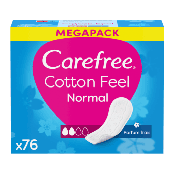 CAREFREE ikdienas ieliktnīši NORMAL FRESH, 76 gab.