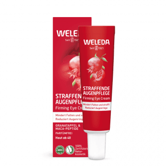 WELEDA nostiprinošs acu krēms POMEGRANATE & MACA ROOT, 12 ml