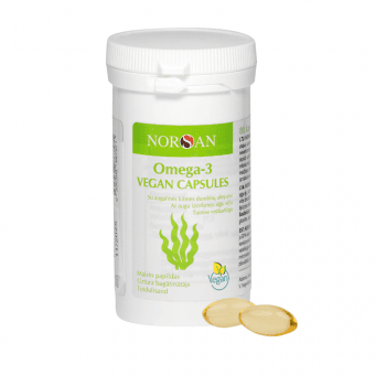 NORSAN OMEGA-3 VEGAN CAPSULES, 80 kapsulas
