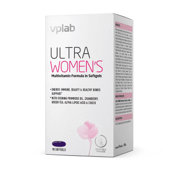 VPLAB multivitamīni ULTRA WOMEN´S, 90 mīkstās kapsulas