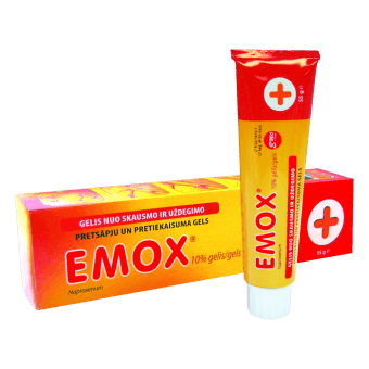 EMOX 100 mg/g gels, 55 g