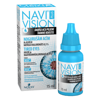 NAVIVISION PLUS nogurušām acīm, 15 ml