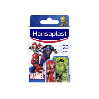 HANSAPLAST plāksteri bērniem KIDS MARVEL, 20 gab.