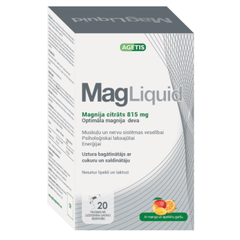 AGETIS MAGLIQUID 815mg, 20 paciņas