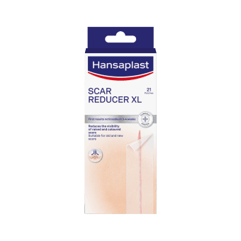 HANSAPLAST plāksteri hipertrofisku un keloīdu rētu aprūpei SCAR REDUCER, XL, 21 gab.