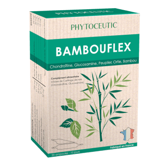 PHYTOCEUTIC uztura bagātinātājs locītavām BAMBOUFLEX, 20 ampulas