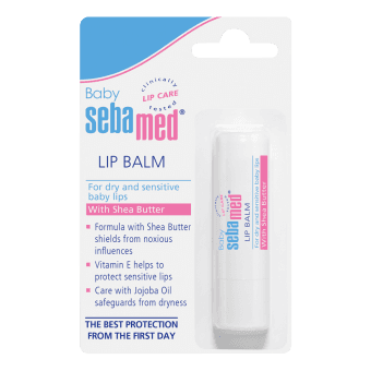 SEBAMED lūpu balzams sausām un jutīgām lūpām BABY, 4.8 g