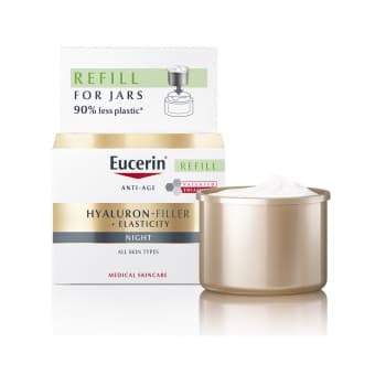 EUCERIN nakts krēms HYALURON-FILLER+ELASTICITY, uzpilde, 50 ml