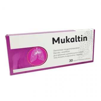PHARMPRO MUKALTĪNS 50mg, 30 tabletes