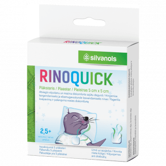 SILVANOLS aroma plāksteri RINOQUICK, 5 gab.