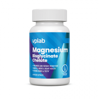 VPLAB Magnesium bisglycinate, 60 kapsulas