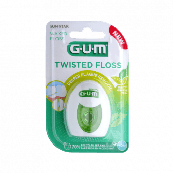 GUM zobu diegs TWISTED, 30 M