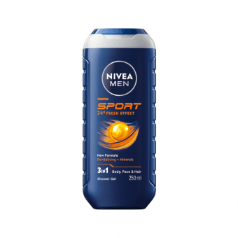NIVEA dušas želeja vīriešiem SPORT, 250 ml