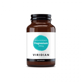 VIRIDIAN High Potency Magnesium 300 mg, 30 kapsulas