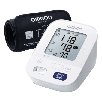 OMRON asinsspiediena mērītājs uz augšdelma M3 COMFORT, 1 gab.