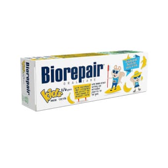 BIOREPAIR zobu pasta banānu KIDS, 0-6 gadiem, 50 ml