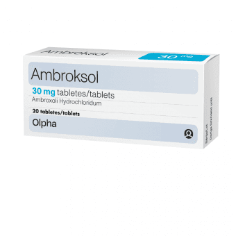 AMBROKSOL 30 mg tabletes, N20