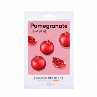 MISSHA lokšņu maska–granātābols AIRY FIT, 19 g