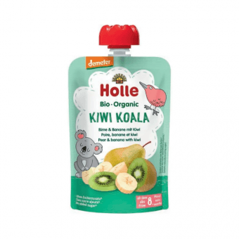 HOLLE augļu biezenis BIO KIWI KOALA, 100 g