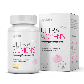 VPLAB naktssveces eļļa ULTRA WOMEN’S, 60 mīkstās kapsulas