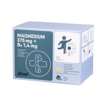OLVEL MAGNESIUM 375 mg + B6 1,4 mg, 30 paciņas