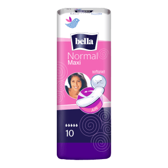 BELLA higiēniskās paketes NORMAL MAXI, 10 gab.
