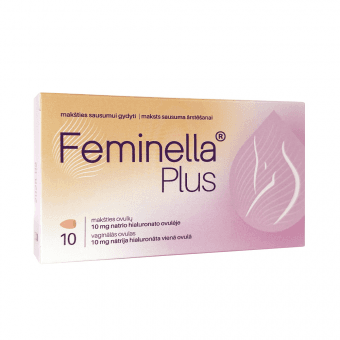 FEMINELLA Plus vaginālās ovulas, 10 gab.