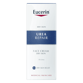EUCERIN dienas sejas krēms ar 5% UREA UREAREPAIR, 50 ml