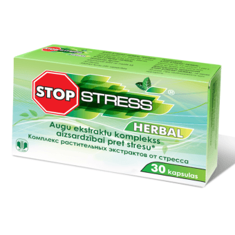 STOP STRESS HERBAL, 30 kapsulas