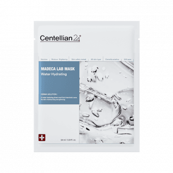 CENTELLIAN24 mitrinoša sejas maska MADECA LAB MASK WATER HYDRATING, 20 gab., 25 ml